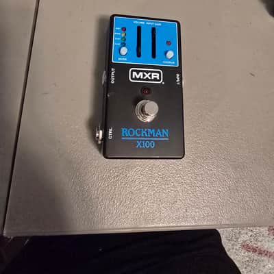 MXR MX100 Rockman X100 Analog Tone Processor 2025 - Present - Black / Blue image 1