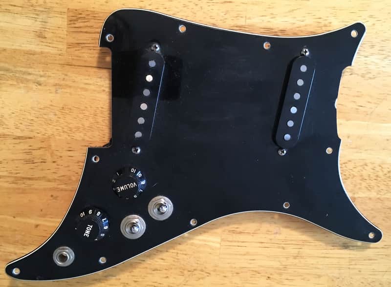 Vintage 1980 Fender Lead X-1 loaded pickguard, with pickups - complete, for USA Lead I + II image 1