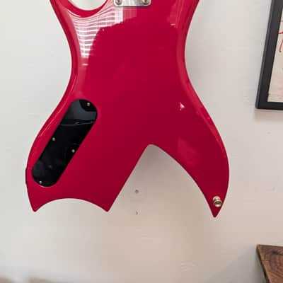 BC Rich Bich NJ 1984 Ferrari Red w/ Original Case image 4