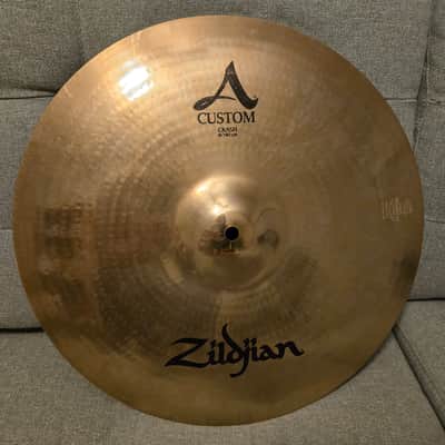 * 2 PACK * Zildjian 16" A Custom, Sabian 16" AA Thin crashes image 2