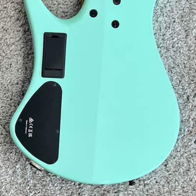 Mint Ibanez EHB1005MSSFM Headless 5-String Bass w/Bag - Seafoam Green Matte image 4