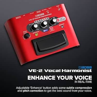 Boss VE-2 Vocal Harmonist Effects Processor image 4
