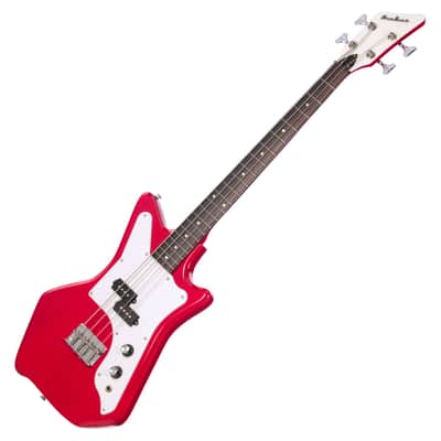 Airline Guitars Jetsons Jr Bass Red image 6