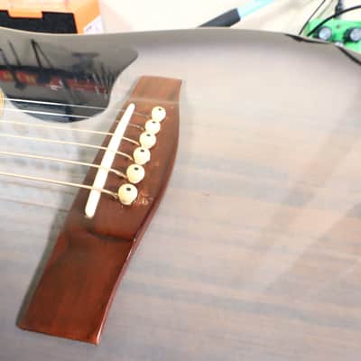 B.C. Rich BW-3000 Grey Burst Acoustic Guitar imagen 23