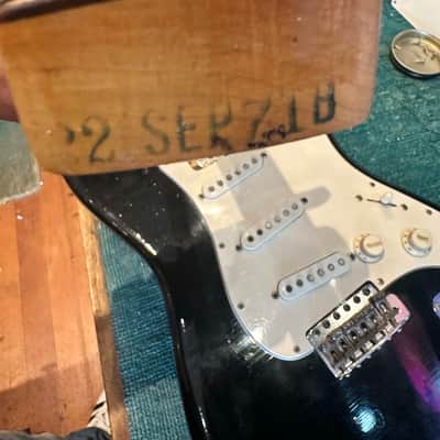 Fender STRATOCASTER 1971 - ORIGINAL AND CUSTOM ORDERED * BLACK image 7