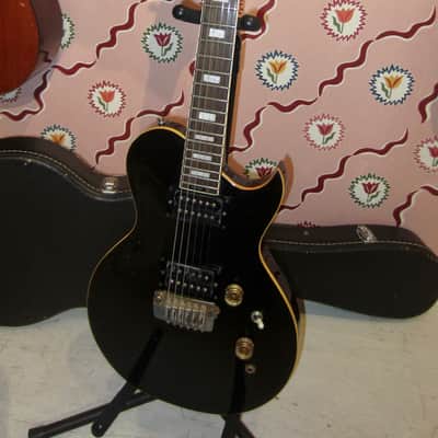 1979 Aria Pro II PE-500 Black Gloss w/Original Hardshell case image 2