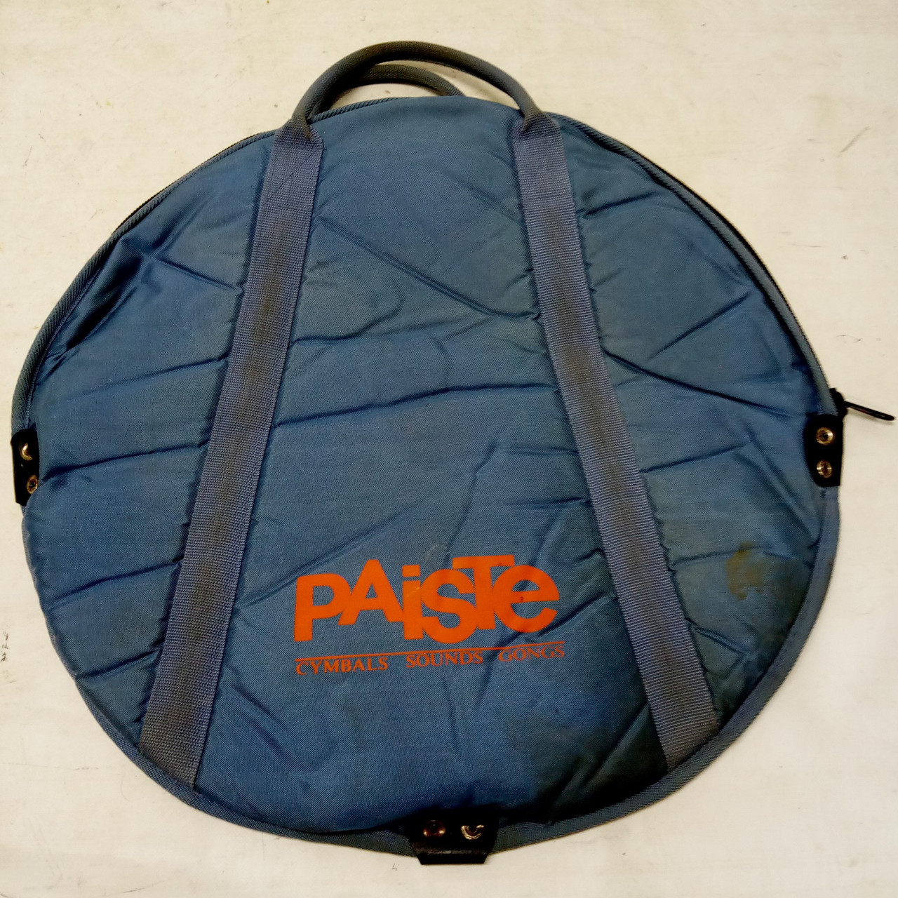 Paiste 20" Cymbals Sounds Bag/Case 21" Total Diameter Vintage Blue Ride/Crash — main photograph