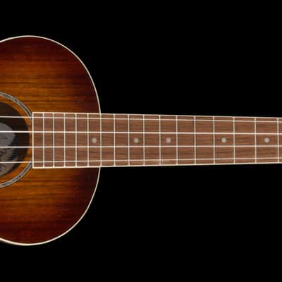 Fender Rincon Tenor Ukulele, Walnut Fingerboard, Aged Cognac Burst #0970452137 image 1