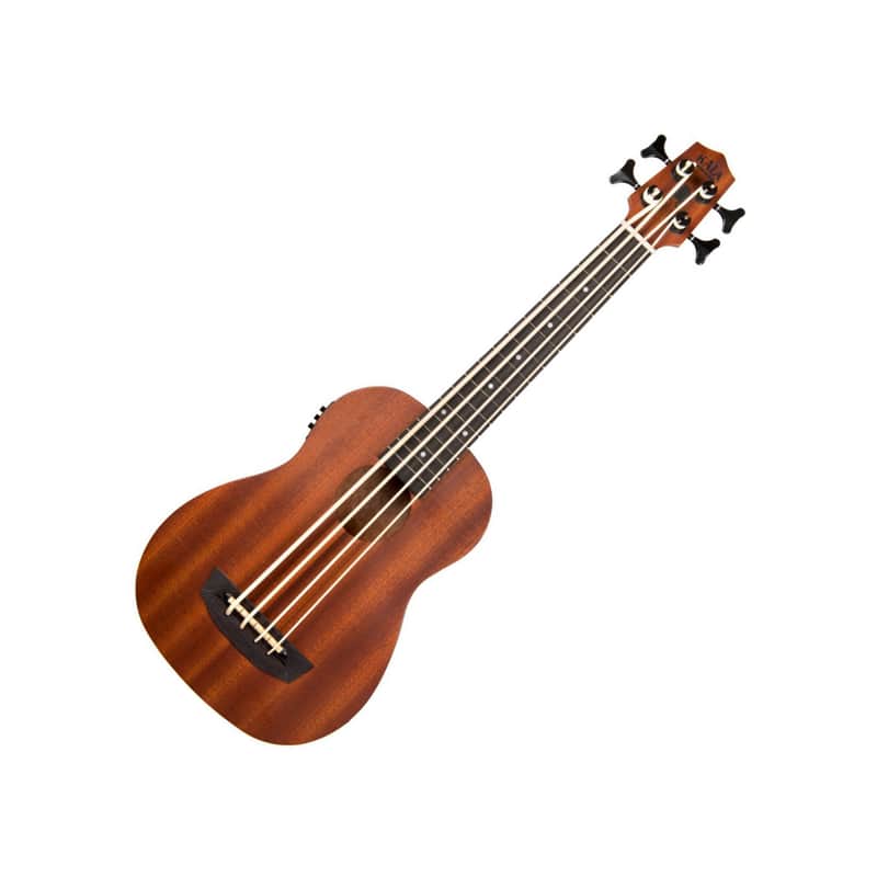 Kala U-Bass Wanderer Fretted Mahogany Ukulele Bass Satin Natural image 1