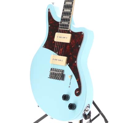 D'angelico Premier Bedford - Sky Blue, Professional Setup (O5) (15650) image 4