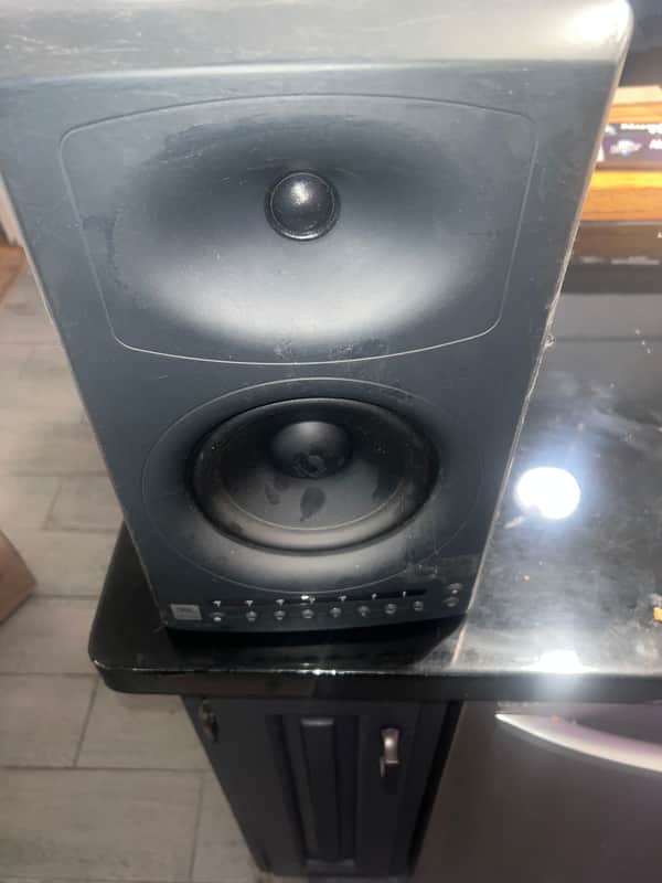 JBL LSR4326 studio monitor pair - Gray image 1