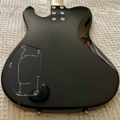G&L USA ASAT Electric Bass Guitar - Jet Black image 12