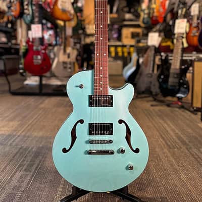 Godin Montreal Premiere HT Laguna Blue w/Godin Gig Bag USED image 1