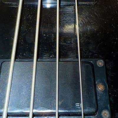 Steinberger XM2 1989 - Black with White binding image 2