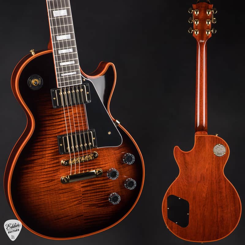 Gibson Custom Shop Made 2 Measure Les Paul Custom Figured Orange Widow 10.0 #CS600375 image 1