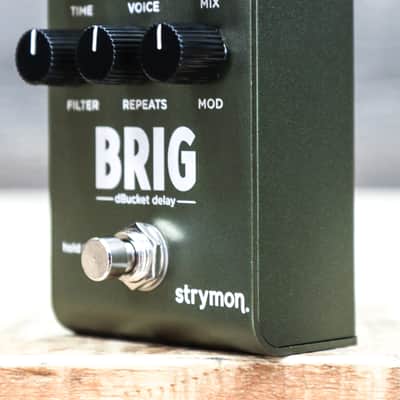 Strymon BRIG dBucket Delay JFET Input TRS Stereo Output Delay Effect Pedal image 2
