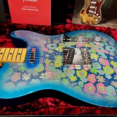 Fender Telecaster Custom Shop Vintage Custom 1968 - Blue Flower image 1