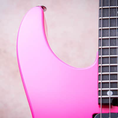 JACKSON USA Custom Shop Dinky HSH Floyd "Neon Pink + Ebony" (2026) image 7