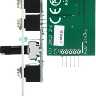 2hp VCA Dual Linear VCA Eurorack Synth Module, Silver image 4
