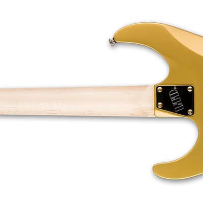 ESP LTD Mirage Deluxe '87 Metallic Gold image 4