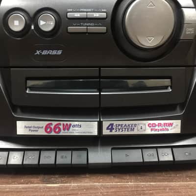 Sharp CD-E33 Mini Systems 3 CD Changer 4 Speaker Tape Deck AM FM Tuner image 8