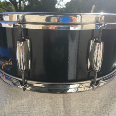 Slingerland 50s Radio King 5.5”x14” Rare Solid Blue Duco Lacquer Snare image 7