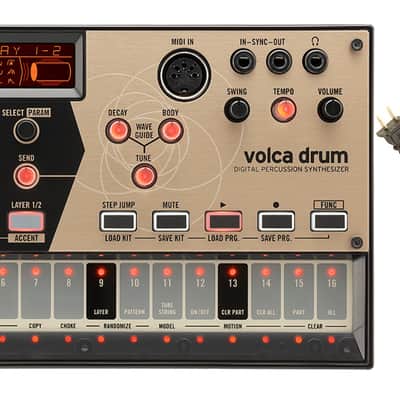 Korg Volca Drum Digital Percussion Synthesizer w/ Power Supply image 1