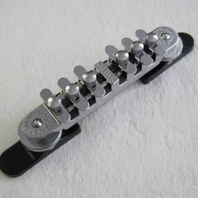 Gretsch Chrome Synchro-Sonic Bridge with Base 0069602049 image 1
