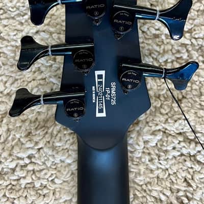 Mint Ibanez SRMS725BCM SR Workshop 5-String Electric Bass Guitar, Blue Chameleon image 6