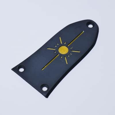 Custom Gibson SG Truss Rod Cover - Del Sol-Black & White image 4