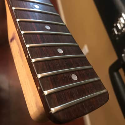 **1985 USA KRAMER Vanguard Banana Headstock Brown Stain Line Neck** image 8