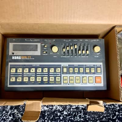 Korg KPR-77 Analog Drum Machine Early 1980's - Gray image 2