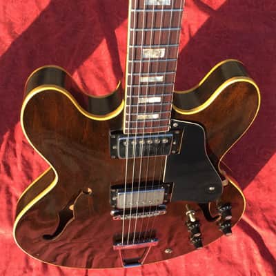 Gibson ES-335 Walnut 1969/70 Orange Label With Volute and Made in USA stamp image 9