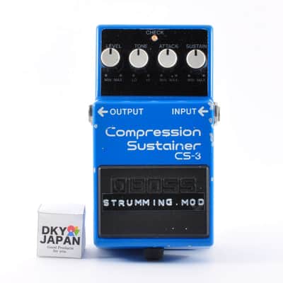Boss CS-3 Modified Strumming.Mod Compression Sustainer PSA.OK Used From Japan #FC71510 image 1