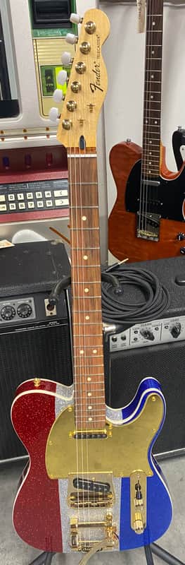GG's Mod Shop Parts Telecaster - Bigsby/Lollar Tele Pickups/Mexican Neck - Waylon Hardshell Case Included! image 1