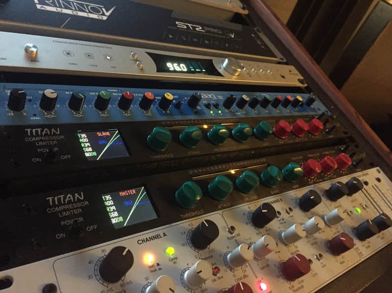 Dave Hill Designs Titan Compressor Limiter Stereo Pair image 3