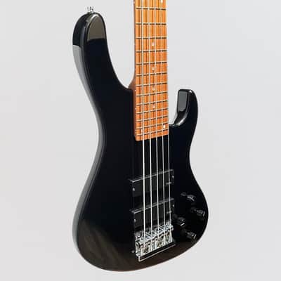 Sadowsky MetroExpress 24-Fret Modern Maple Board 5-String Electric Bass Guitar - Black image 2