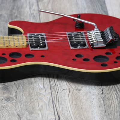 Tone King! Ernie Ball Music Man Axis 2010 Trans Red + OHSC image 14