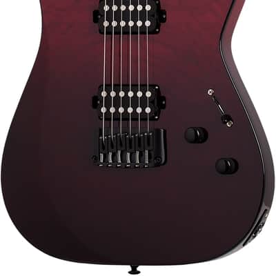 Schecter Reaper 6 Elite Blood Burst image 1