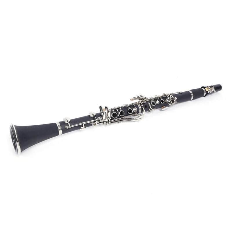 Bb Clarinet Bakelite Body – 17-Key Nickel-Plated | Student & Intermediate Clarinet Kit with Case image 1