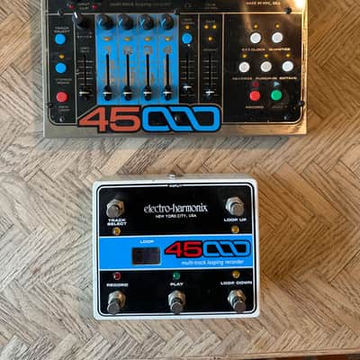 Electro-Harmonix 45000 Stereo Multi-Track Looper with Foot Controller 2013 - Present - Silver / Black image 1