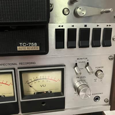 PLEASE READ AD!!! Sony TC-755 1/4” 10.5 inch Auto Reverse Reel to Reel Tape Deck Recorder image 10
