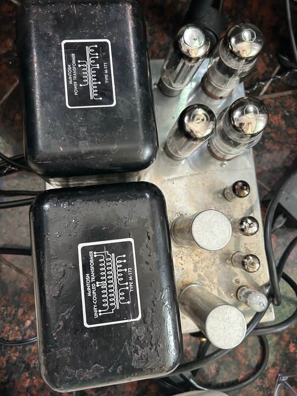 McIntosh MC60 60-Watt Mono Tube Power Amplifier 1955 - 1961 - Black