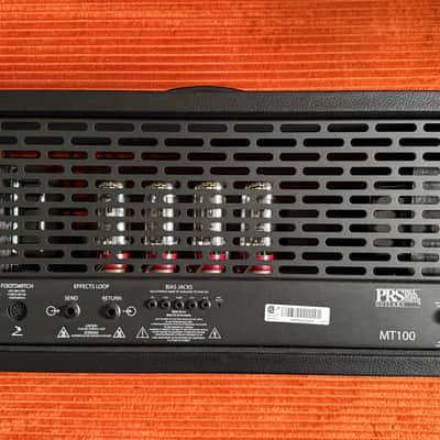PRS MT 100 Mark Tremonti Signature 3-Channel 100-Watt Guitar Amp Head 2023 - Present - Black image 4