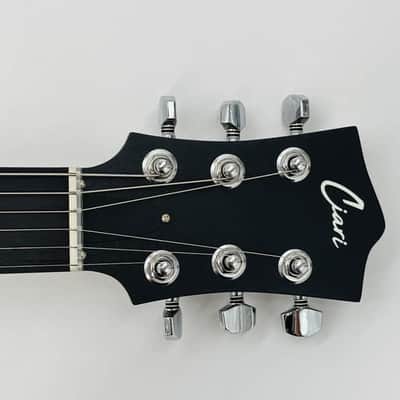Ciari Travel Guitars Ascender Standard Plus 2026 HH Jet Black with Free Backpack! image 7