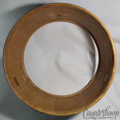 *Slingerland 14x22"Blue Agate Buddy Rich Bass Drum Shell 3Ply 70s Sound King USA image 11