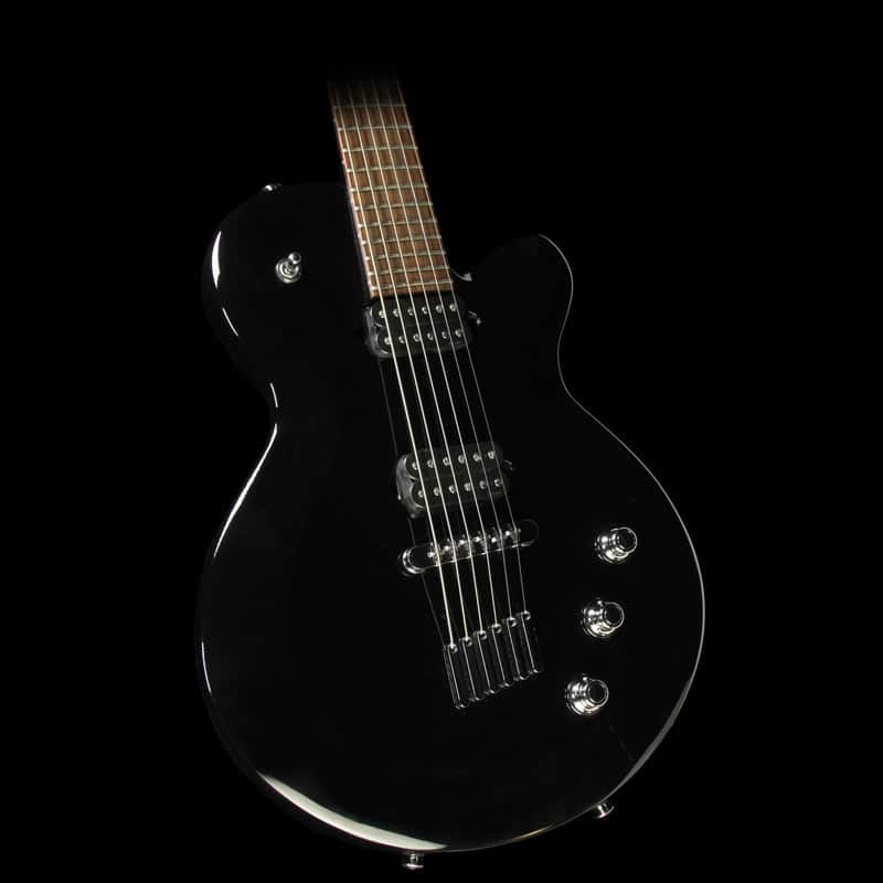 Used Yamaha AES820D6 Drop 6 Baritone Electric Guitar Black image 1