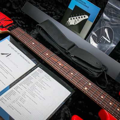 TOM ANDERSON USA Guitar Works Icon Classic "Ferarri Red + Rosewood" (2025) image 3