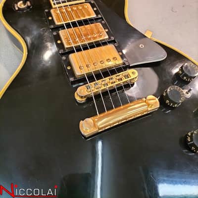 Gibson Les Paul Custom 3 Pick Up Black 1980 image 4