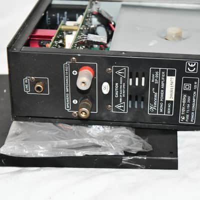 Vincent VINCENT SP-996 MONO POWER AMPLIFIER #515B2 oct25 2012 - metal image 3